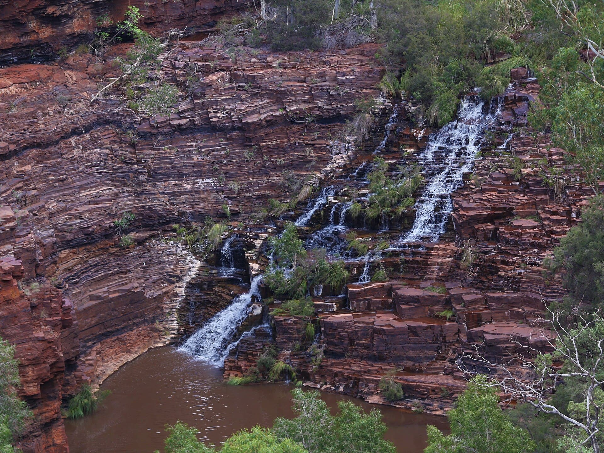 Fortescue Falls, Karijini